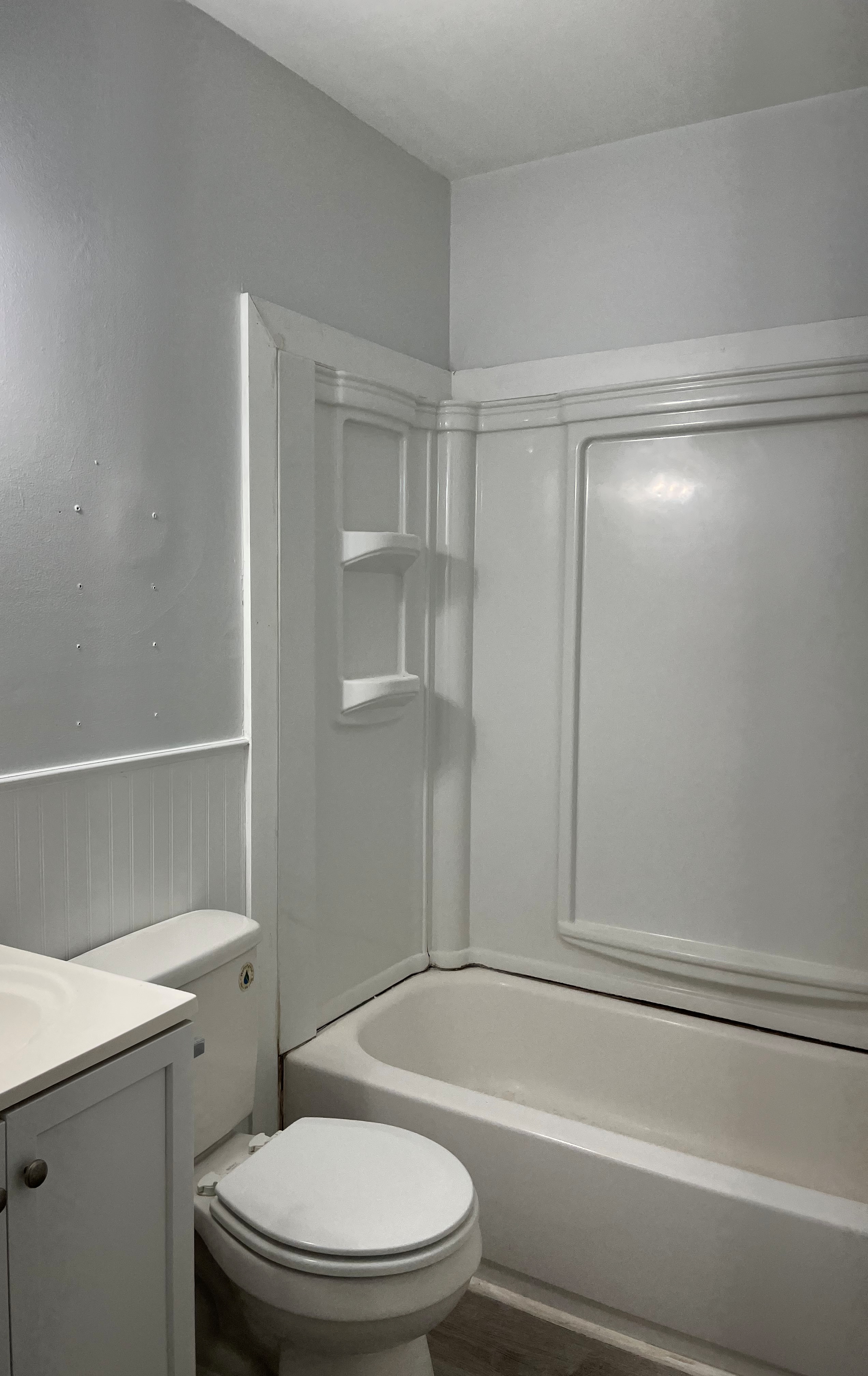 Built In Shelves Over Drop In Bathtub  Bathroom remodel cost, Bathroom  remodel shower, Built in bathtub